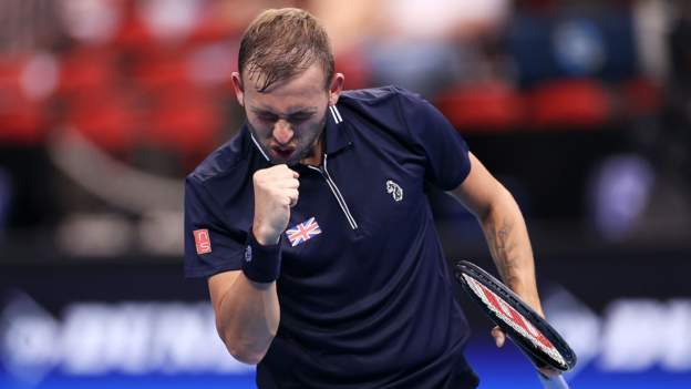 Evans wins opening singles in GB's ATP Cup tie against Germany thumbnail