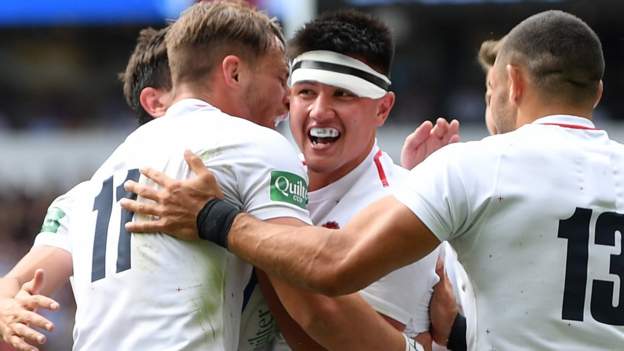 England Enjoy Double Over Barbarians As Men's XV Follow Up Red Roses ...