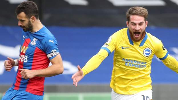 Crystal Palace 1-1 Brighton: Wilfried Zaha and Alexis Mac Allister score