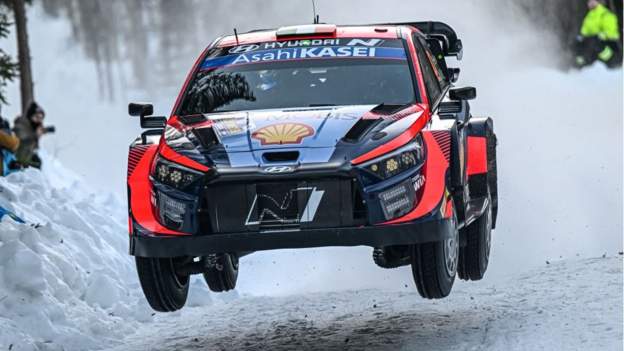 World Rally Championship: Craig Breen second in Sweden as Ott Tanak triumphs