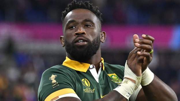 Rugby World Cup final 2023: Siya Kolisi says South Africa v New Zealand is biggest game of 'our lifetime'