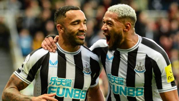 Newcastle United 4-0 Aston Villa: Magpies thrash Villa to continue impressive ru..