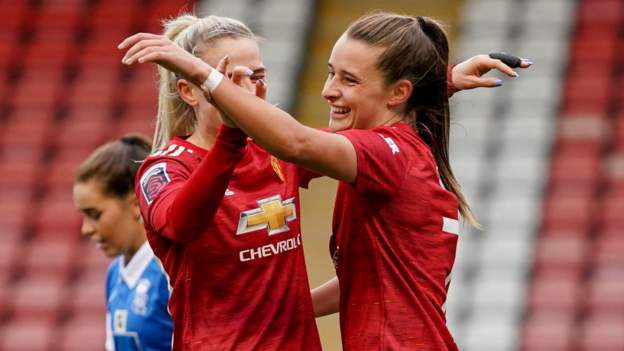 Manchester United Women 2-0 Birmingham City Women: Red Devils Go Top Of ...