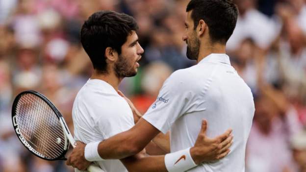 Wimbledon 2023: Carlos Alcaraz beats Novak Djokovic to signal changing of the guard