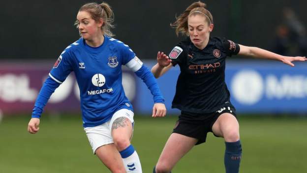 Everton v Man City in WSL to be shown live on BBC TV