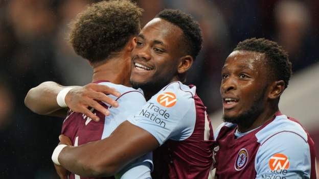 Aston Villa 3-0 Hibernian (agg 8-0): Villa ease into Conference League group stage