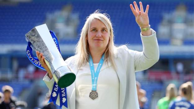 Emma Hayes: Chelsea boss to take charge of USA women when WSL season ends