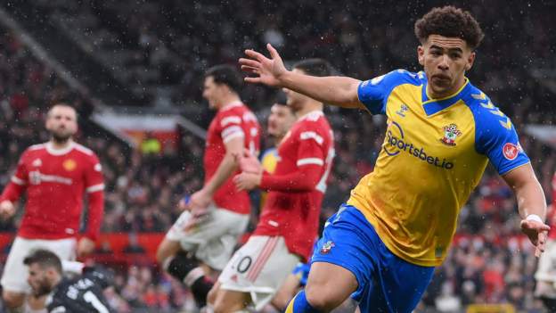Man Utd 1-1 Southampton: Jadon Sancho and Che Adams score