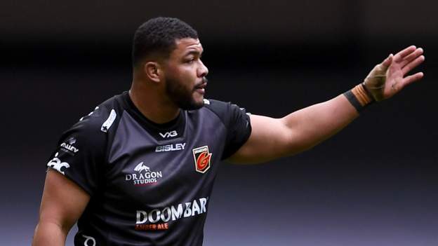 Leon Brown: Dragons and Wales prop ruled out of autumn internationals