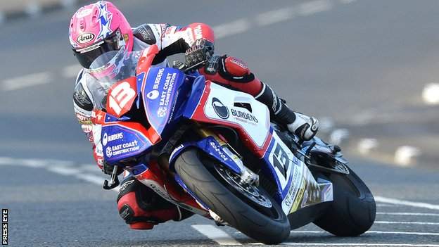 Lee Johnston was Man of the Meeting at the Ulster Grand Prix in 2015