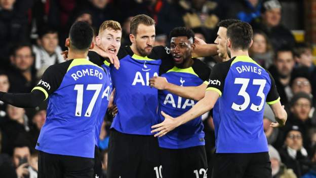 Fulham 0-1 Tottenham Hotspur: Harry Kane equals Spurs record in important win