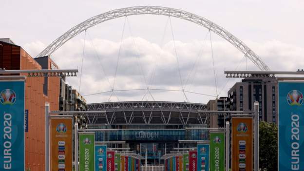 Wembley wird mindestens 60.000 Fans die Teilnahme am Halbfinale und Finale der Euro 2020 ermöglichenنهائي