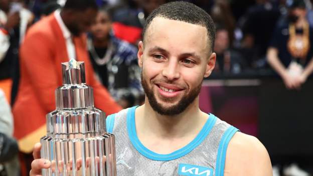 NBA All-Star Game: Stephen Curry sets record as Team LeBron win 163-160 against ..