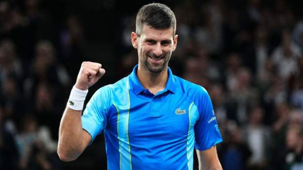 Paris Masters: Novak Djokovic beats Holger Rune to reach semi-finals