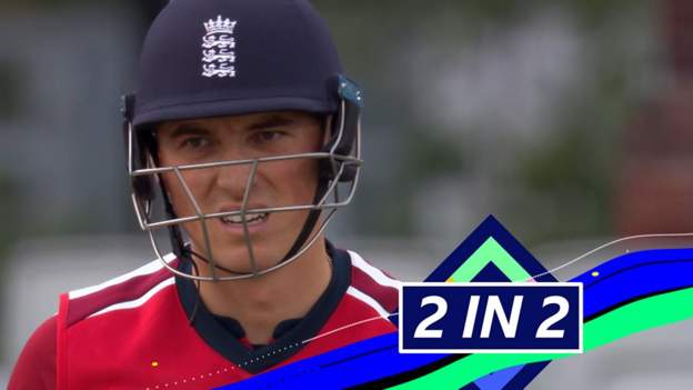 England v Pakistan: Shadab Khan gets two wickets in two balls as England lose Jonny Bairstow and Tom Banton