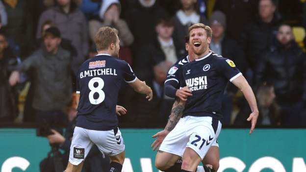 Watford 0-2 Millwall: Andreas Voglsammer scores first goal as Lions win - BBC Sport