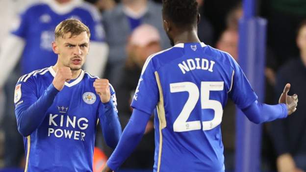 Leicester City 3-0 Preston North End: Kiernan Dewsbury-Hall double puts Foxes back on top