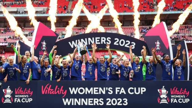 Women's FA Cup final: Sam Kerr seals title for Chelsea against ...