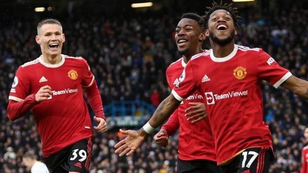 Leeds United 2-4 Manchester United: Red Devils win Elland Road thriller