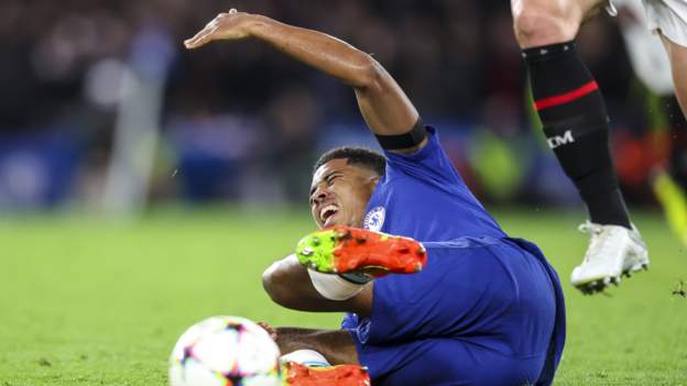 Wesley Fofana: Chelsea defender's knee injury not as bad as feared