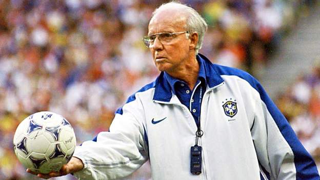 Mario Zagallo: Brazil's four World Cup-winning player and coach dies aged 92