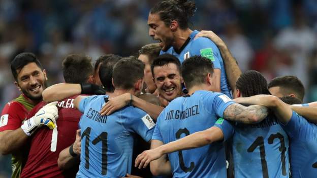 Uruguay vs. Portugal results: Final score 2-1, Edinson Cavani knocks out  Cristiano Ronaldo and co. 