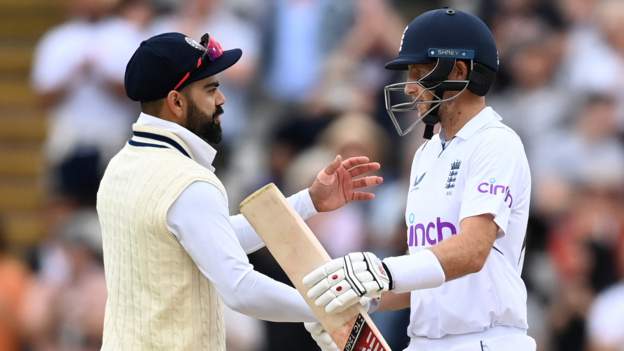 England In India 2024 Fixtures Results Scorecards BBC Sport    130555761 Kohli Root Getty 