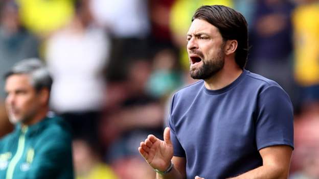 Saints boss Russell Martin and the Norwich City job