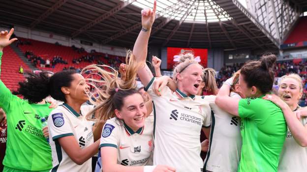 Liverpool promoted to WSL after clinching Championship title