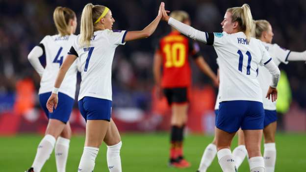 UEFA Women's Nations League LIVE: England V Belgium Score, Commentary ...