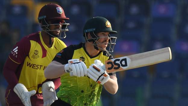 T20 World Cup: Australia beat West Indies to close on semi-finals