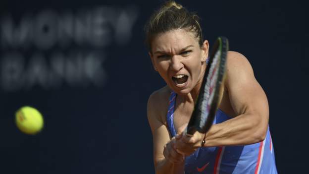 Prague Open: Simona Halep beats Elise Mertens in final - BBC Sport