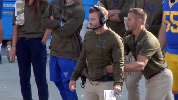 Super Bowl LIII: LA Rams coach Sean McVay has a 'get back coach' - BBC ...