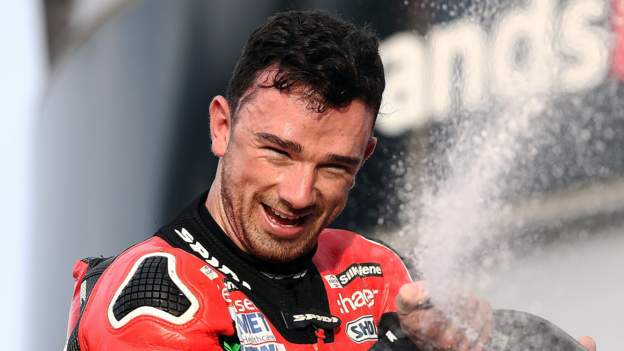 Irwin wins at Silverstone on Ducati return