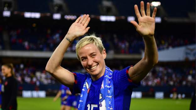 Megan Rapinoe: USA forward ends international career with win against South Africa