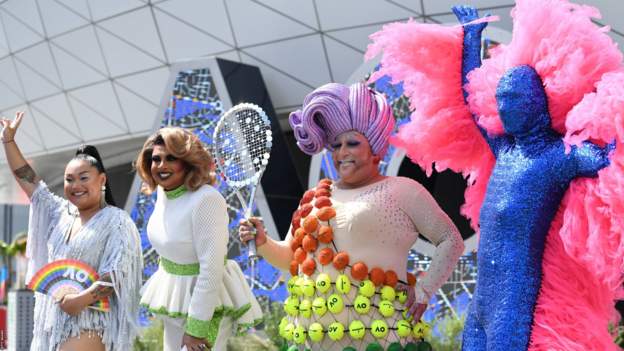 Australian Open: Grand Slam event stages first Pride Day at Melbourne Park