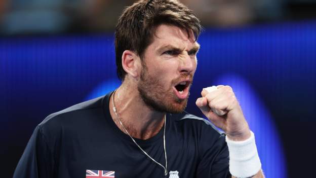 United Cup: Cameron Norrie levels for Great Britain against United States