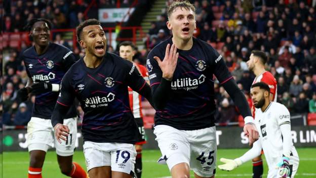 Sheffield United 2-3 Luton Town: Hatters secure crucial win to keep Blades bottom