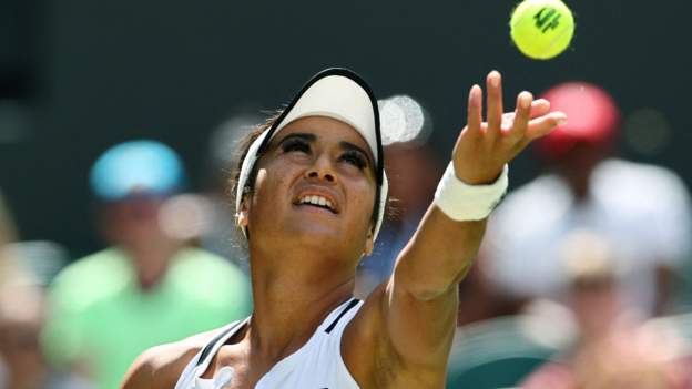 <div>Wimbledon: Heather Watson's hopes of first major quarter-final ended by Jule Niemeier</div>