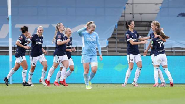 Man City 0-2 West Ham United: Pressure mounts after defeat to Hammers