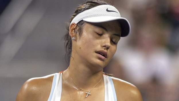 Emma Raducanu: British number one loses in Slovenia Open second round