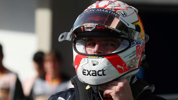 Brazilian GP: Max Verstappen on pole position - BBC Sport