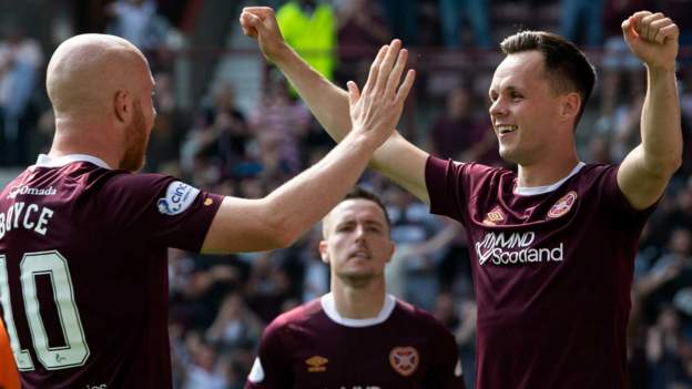 Heart of Midlothian 4-1 Dundee Utd: Hosts prepare for Zurich tie with convincing..