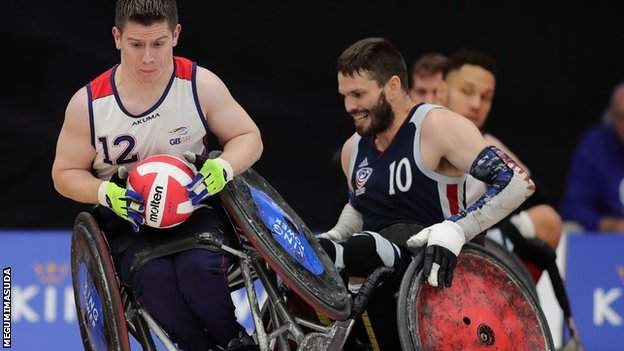 The Quad Nations Wheelchair Rugby event