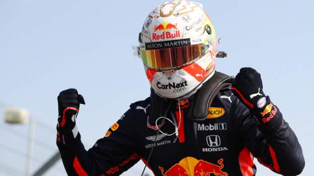 Max Verstappen wins 70th Anniversary Grand Prix