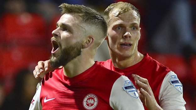 Larne stretch lead at top with win over Ballymena