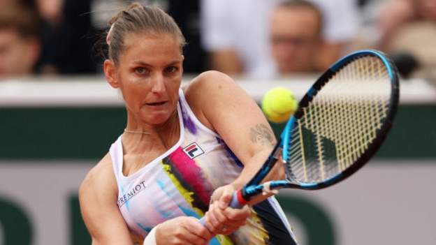 French Open: Karolina Pliskova loses in second round to Leolia Jeanjean at Roland Garros
