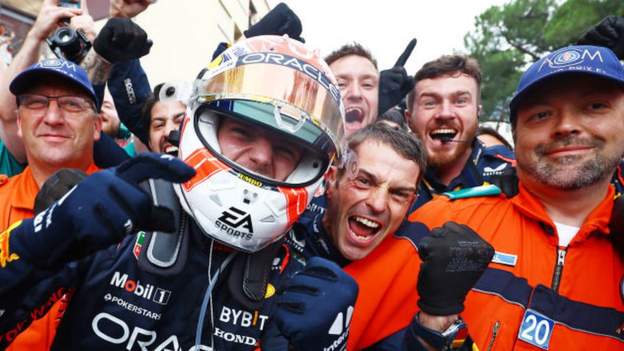 Verstappen beats Alonso to win rain-affected Monaco