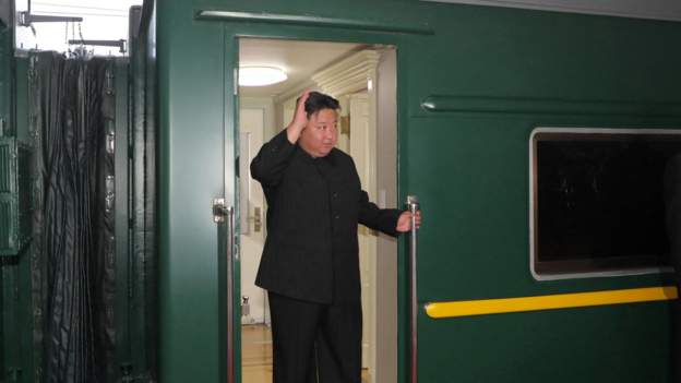 Kim Jong Un enters Russia on armoured train for meeting with Putin ...