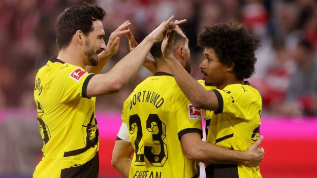 Dortmund claim Der Klassiker win at Bayern